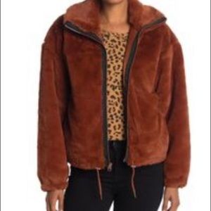 Lucky Brand faux fur jacket